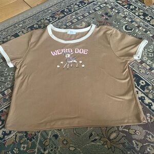 Cute T-shirt really cute print